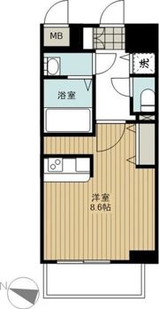 エスライズ梅田北の間取り画像