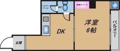 アンシャンテビルの間取り画像