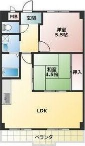 アイボリッチマンションの間取り画像