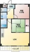アイボリッチマンションの間取り画像