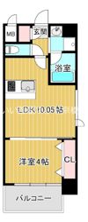 SK RESIDENCES 放出の間取り画像