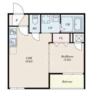 アズール新今里リバーサイドの間取り画像