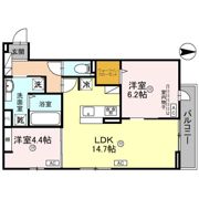 トリシア遠里小野の間取り画像