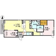 カーサルミノサ駒川の間取り画像