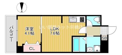 マイロード新森の間取り画像