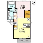 メゾン ド フルールIの間取り画像