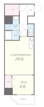 グランパシフィック帝塚山innovationの間取り画像