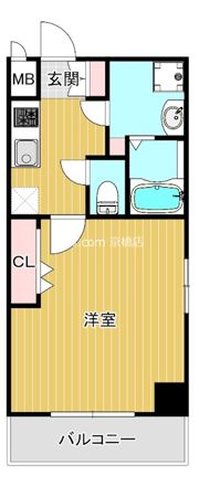 ブリランテ都島の間取り画像