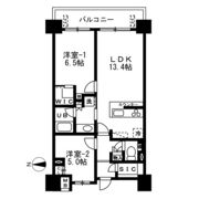 ザ・パークハビオ天満橋の間取り画像