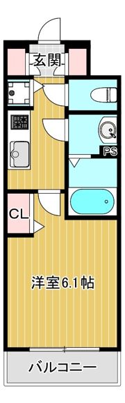 アドバンス大阪城北ルミウスの間取り画像