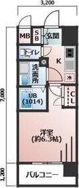 エスリード梅田グランノースの間取り画像