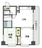 グローリーヨシダの間取り画像