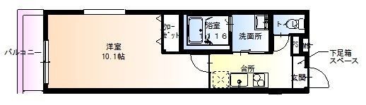 フジパレス横堤I番館の間取り画像
