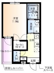 フジパレス城北公園通V番館の間取り画像