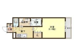 エスリード大阪城南グランデュクスの間取り画像