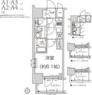 エスリード大阪リエートの間取り画像