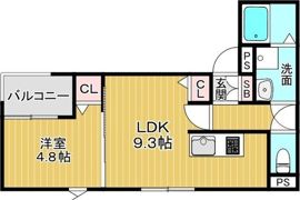 クレアール茨木の間取り画像