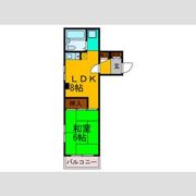 プチメゾン夕陽丘の間取り画像