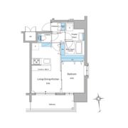 ルフォンプログレ南森町の間取り画像