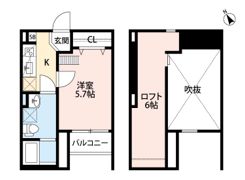 Loft MD（ロフト エムディ）の間取り画像
