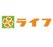 近くのライフ高井田店まで372m（徒歩5分）