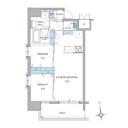 ルフォンプログレ南森町の間取り画像