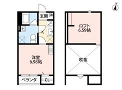 マーリエ長瀬（マーリエナガセ）の間取り画像