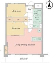 ISM大阪城公園（旧城東グリーンマンション）の間取り画像