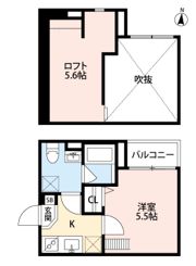 Valenti小阪（バレンティコサカ）の間取り画像