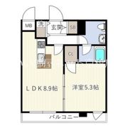 フローライト南森町の間取り画像