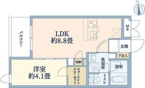 ウェルスクエア都島中通の間取り画像