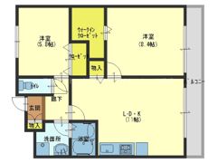 アインスブルグ巽東の間取り画像