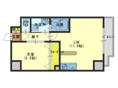 グランデカワノ真田山の間取り画像