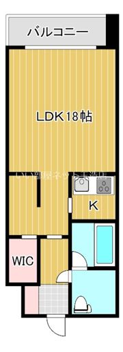 アクアプレイス四天王寺の間取り画像