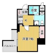 セレニテ梅田ルフレの間取り画像