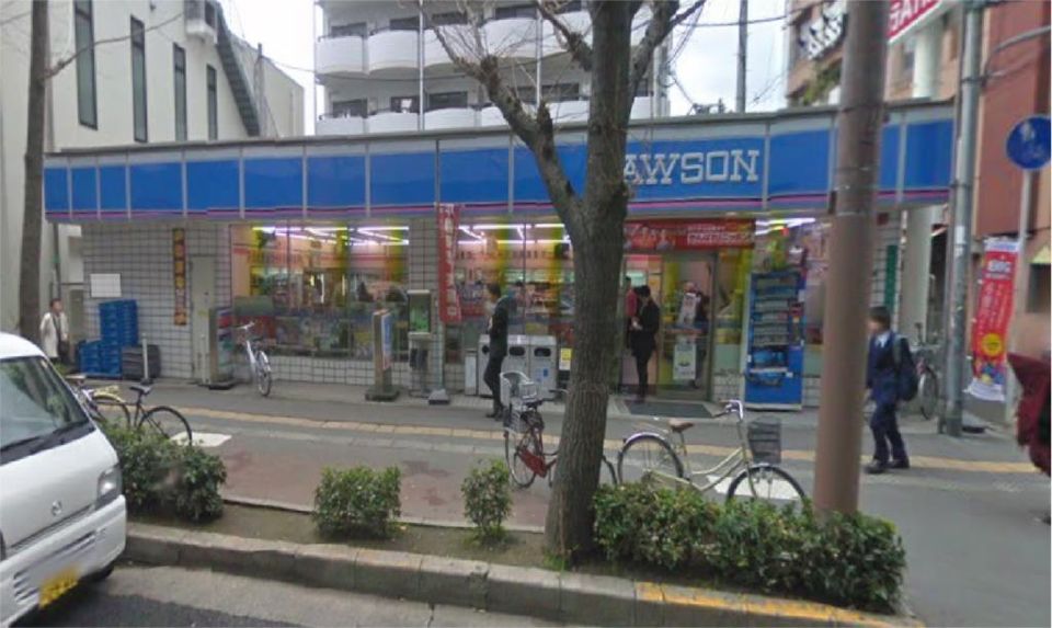 近くのローソン 東中本一丁目店まで451m（徒歩6分）