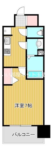 レシオス大阪城公園の間取り画像