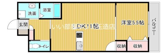 Avvenire深江橋の間取り画像