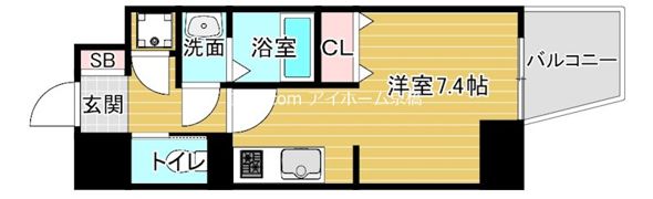 HORIZON UMEDA NORTHの間取り画像