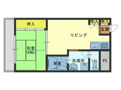 幸田マンションの間取り画像