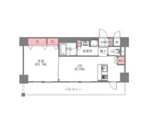 ララプレイス ザ・京橋ステラの間取り画像