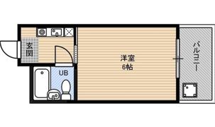 松月マンションの間取り画像