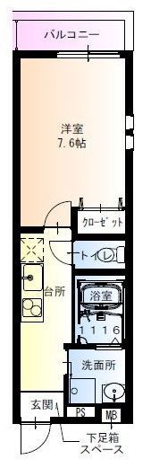 フジパレスあびこ駅東I番館の間取り画像