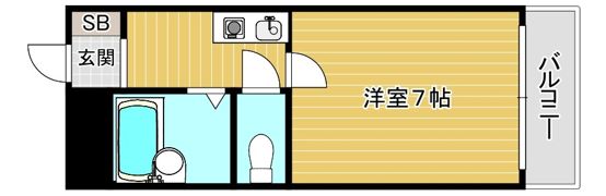 ボナールサジキの間取り画像