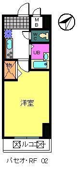 パセオ・RFの間取り画像