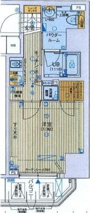ファーストステージ京町堀レジデンスの間取り画像