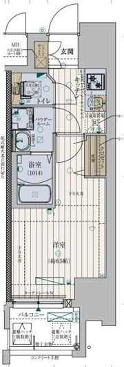 ファーストフィオーレ九条の間取り画像