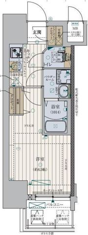 ファーストフィオーレ九条の間取り画像