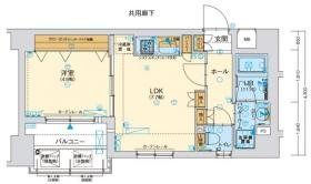 ファーストフィオーレ阿波座アクアの間取り画像