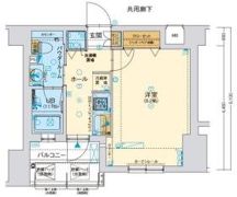 ファーストフィオーレ阿波座アクアの間取り画像